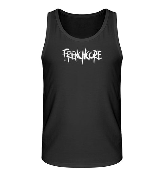 Schwarzes Frenchcore Tanktop