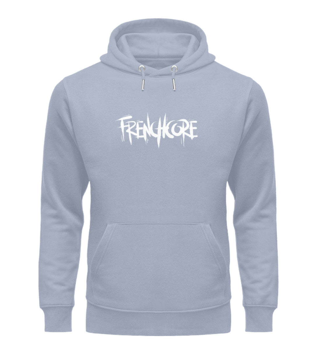 Hellblauer Frenchcore Hoodie