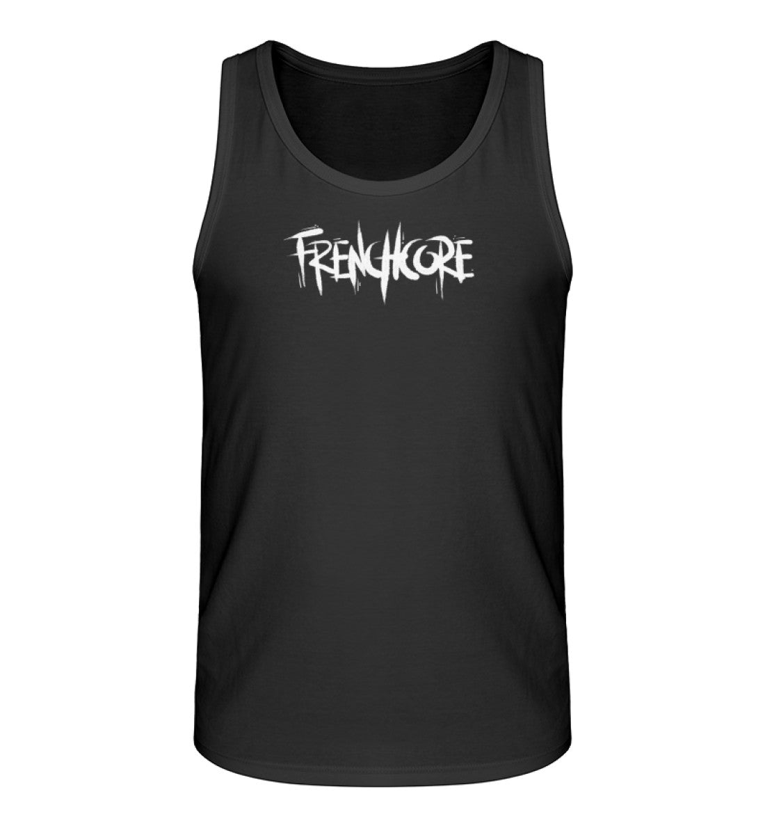 Schwarzes Frenchcore Tanktop