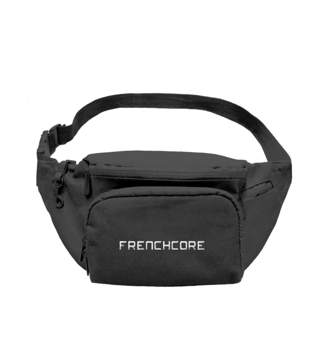 Schwarze Frenchcore Bauchtasche